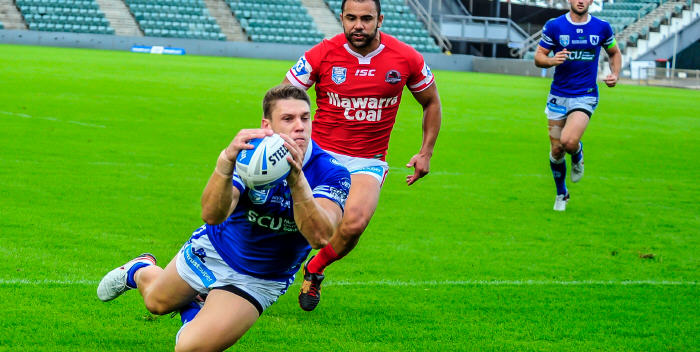 Newtown Jets lock horns again with Illawarra Cutters for the Tom Kirk Cup at Henson Park on Saturday 4th June. Hopefully this time the Jets will enjoy the spoils of victory and reclaim the silverware. Photo: Gary Sutherland Photography