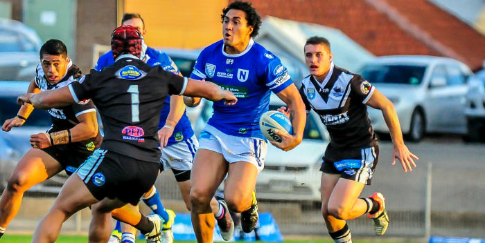Young Newtown Jets backrower Kenny Niko made an impressive debut with the club against Wentworthville at Henson Park last Saturday. Photo: Gary Sutherland Photography