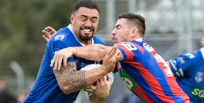 Jets fans will be hoping that Newtown Jets backrower and edge-runner Kenny Niko will be at his damaging best in Saturday’s match against the Sea Eagles at Henson Park. Photo: Mario Facchini (MAF Photography)
