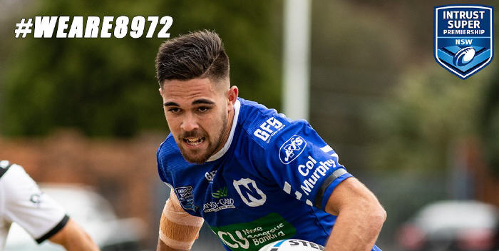 Newtown Jets fullback Will Kennedy scored what might well have been the best try seen this year at Henson Park in today’s win against Western Suburbs. Photo: Mario Facchini, mafphotography
