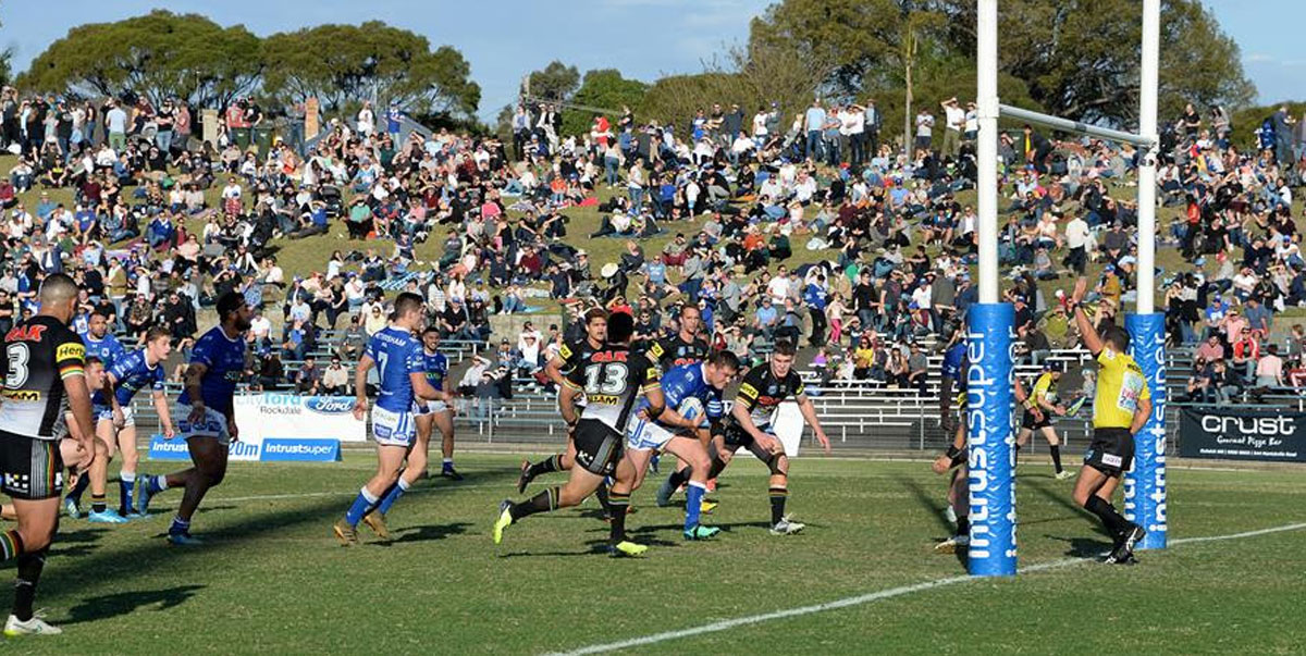 Hard-working forward Kurt Dillon (pictured in possession above) is back with the Newtown Jets, after having gained NRL playing experience with both the Cronulla Sharks and South Sydney. Photo: Michael Magee Photography